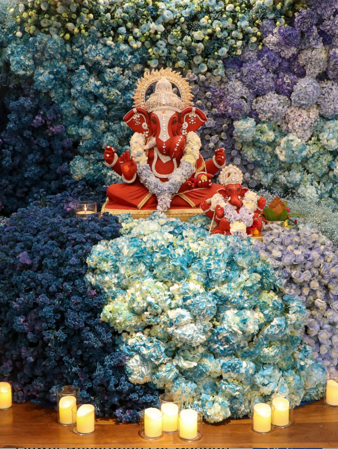 Ganpati decoration